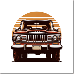 Jeep Wagoneer Posters and Art